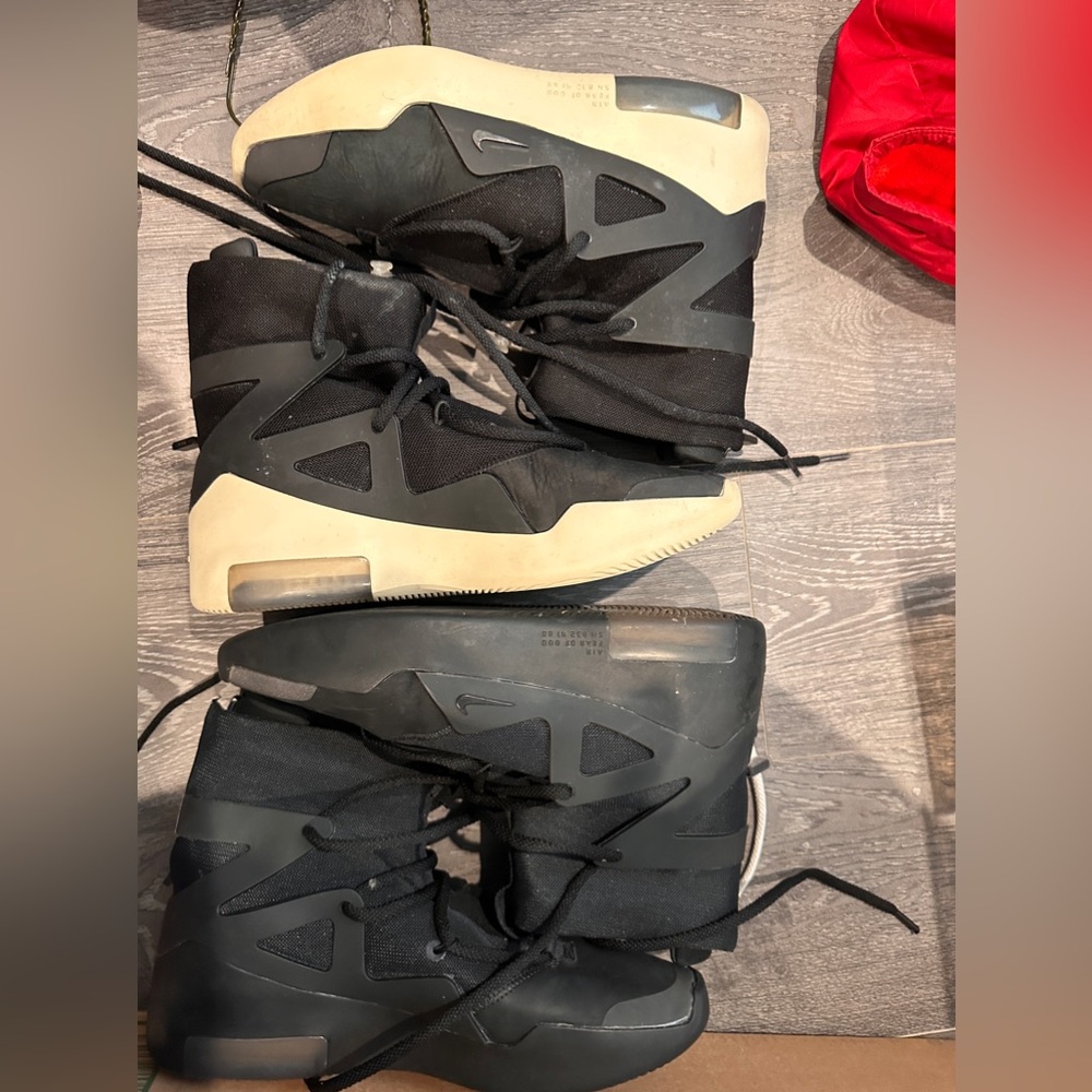 2 pairs of fear of god 1 shoes